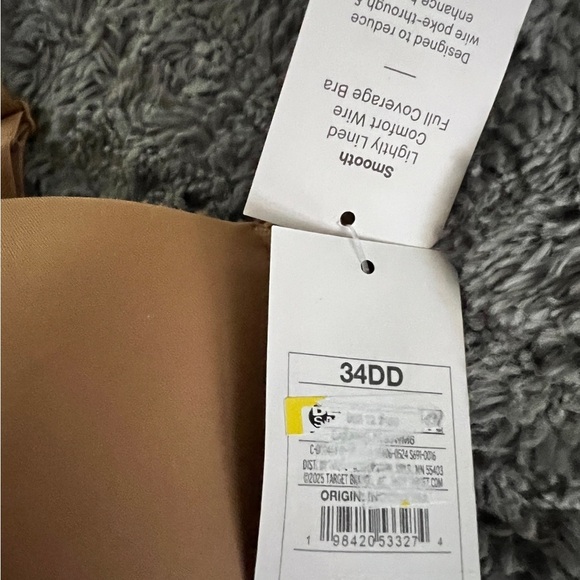 Auden Tan Seamless Bra Intimates - Picture 3 of 4